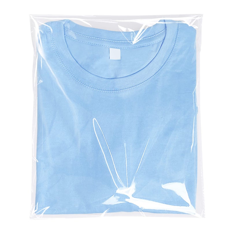 أكياس سيلوفان ذاتية الإغلاق الكبيرة من مورباك، لاصقة ذاتياً، 9x12 بوصة، أكياس سيلوفان بلاستيكية شفافة قابلة لإعادة الإغلاق لتغليف الملابس، تي شيرتات، بنطلونات، 200 قطعة